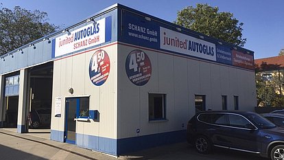 Außenansicht von junited AUTOGLAS Bernburg